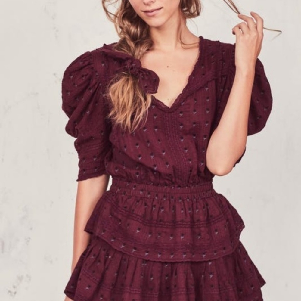 Loveshackfancy Marissa Mini Lace Dress M